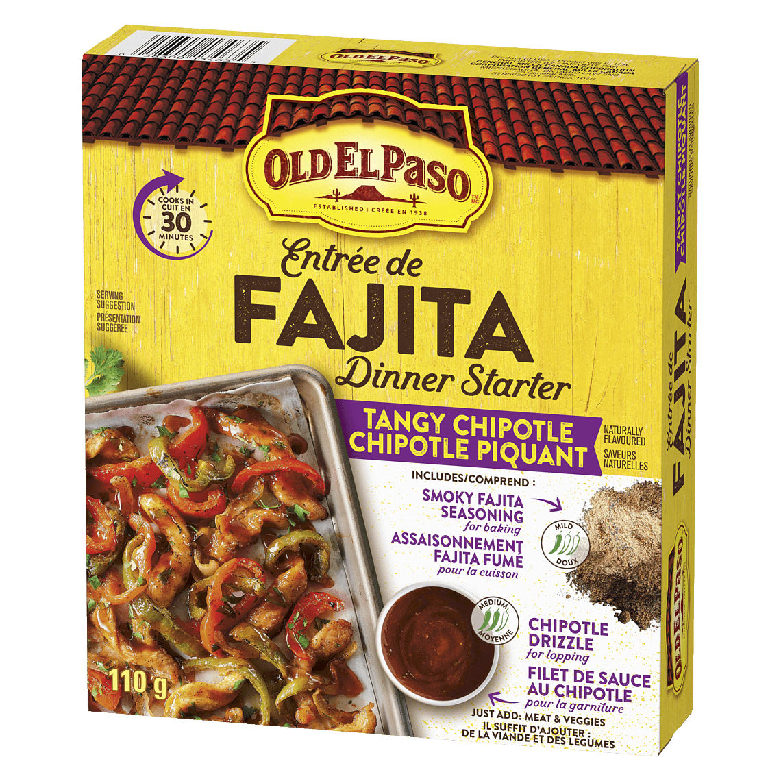 Fajita Dinner Starter – Tangy Chipotle